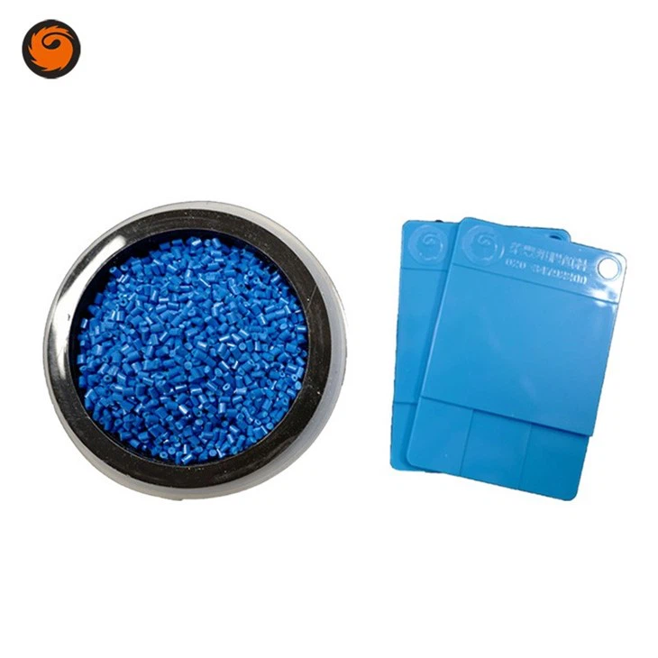 light blue color masterbatch